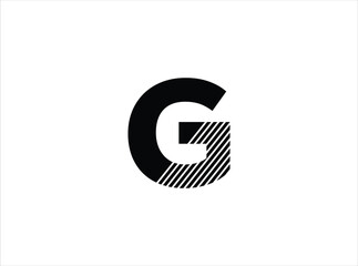 Letter G - vector logo concept illustration. Letter G logotype. Abstract logo. Vector logo template. Design element, Vector Illustration Of Abstract Icons Based On The Letter G .