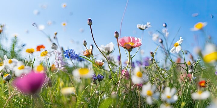 Wildflower Spring Serenade - AI Generated