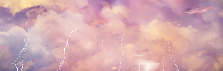 lightning storm in the sky abstract background weather, light background