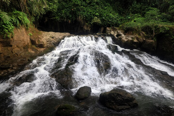 landscape waterfall in the jungle nature asia