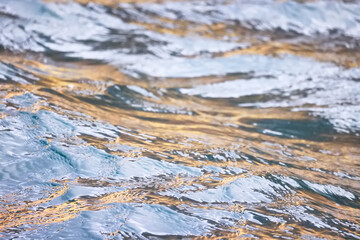 sea foam on the sand abstract background abstract water ocean