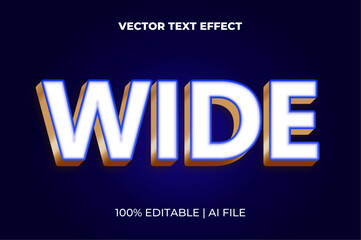 Obraz premium Unique editable art text effect. Text Effects