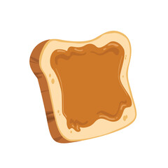 Obraz premium Peanut butter on toast