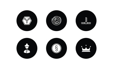 shapes filled icons set. shapes filled icons pack included y shaped intersection, circles, engine coolant, mongolian, paragraph, royalties vector.