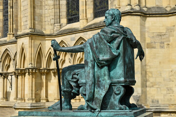 Constantine I Great Monument in York(England)