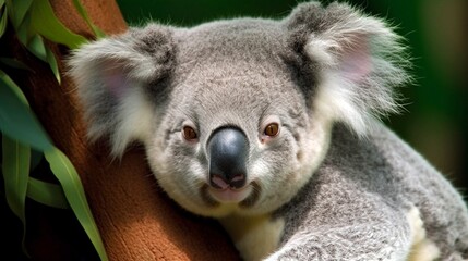 koala in tree generative ai