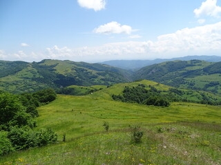 landscape in the mountains