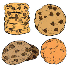 Set of cookies.