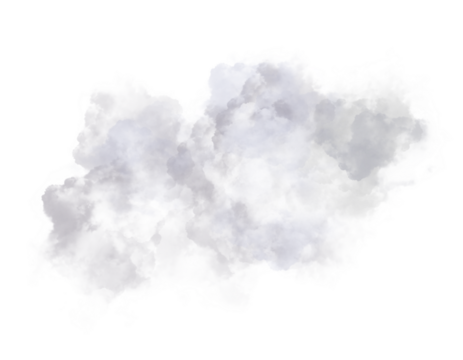 realistic smoke or cloud isolated on transparency background ep21