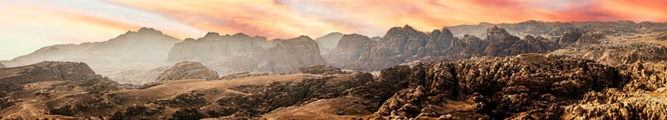 جبال البتراء- بانوراما- الاردن
Al- betra mountains- panorama- Jordan