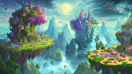 Fantasy Realm Game Dev Wallpaper 