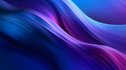 Naklejka na ściany i meble Digital purple and blue fantasy curve abstract graphic poster web page PPT background