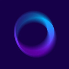 Circular Abstract Gradient Colorful Vector