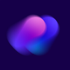 Gradient Colorful Splash Vector Background Design