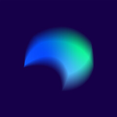 Abstract Color Splash Vector Design