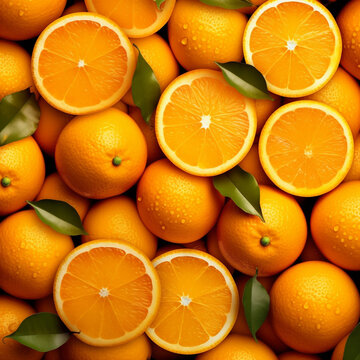 oranges fruit isolated on white background