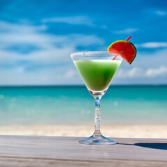cocktail on the beach