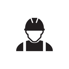 vector illustration of a construction worker	
