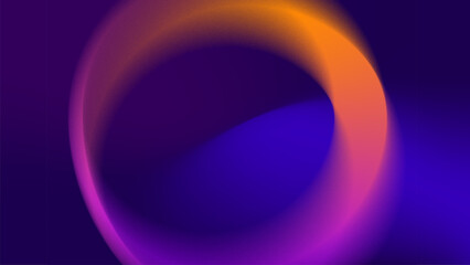 Circular Abstract Gradient Background Vector