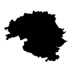 Fototapeta premium Perth and Kinross map, council area of Scotland. Vector illustration.