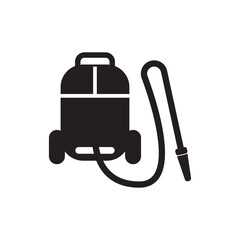 Vacuum cleaner icon symbol vector illustration design.