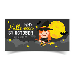 Happy Halloween banner