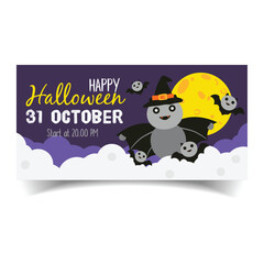 Happy Halloween banner