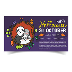 Happy Halloween banner