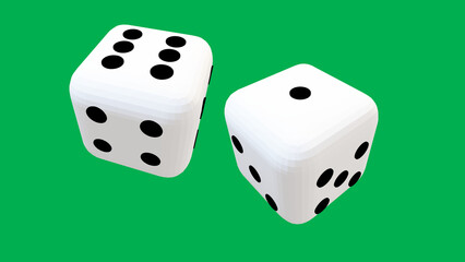 Dice games used for fun or in casinos