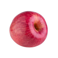 red apple isolated on a transparent background