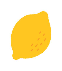 レモンの手書きベクターイラスト