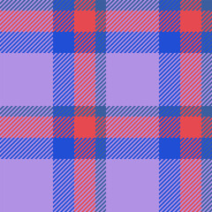 Textile seamless texture of vector check fabric with a pattern plaid tartan background.