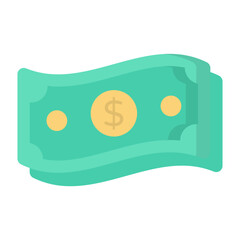 Earn Money Flat Icon
