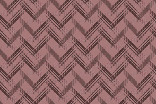 Tartan texture pattern of fabric plaid background with a seamless vector check textile.