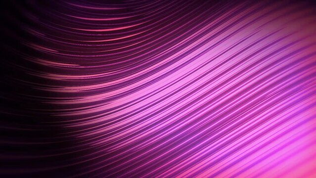 Abstract wavy purple gradient color background.Metal surface shimmers with chrome and glitter.Business background