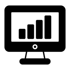 Link Building Glyph Icon