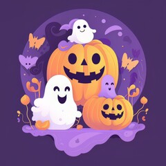Halloween background 