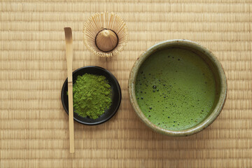 抹茶　和室イメージ