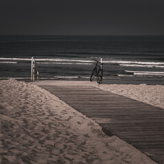 beach at sunset