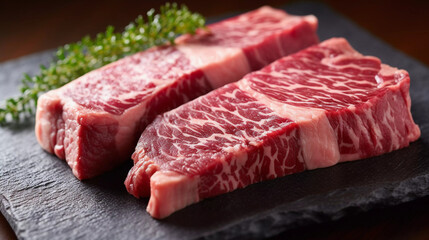 A Symphony of Taste: Harmonizing Palate with the Allure of Wagyu Beef, Generative AI.