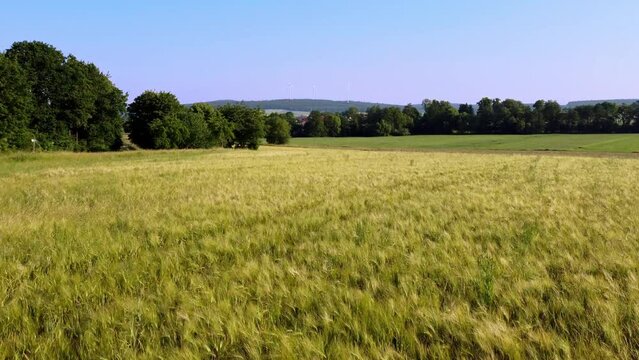 Spektakul&auml;re Drohnenaufnahmen: Gr&uuml;ne Weiten und goldener Weizen - Ein Tag im b&auml;uerlichen Leben