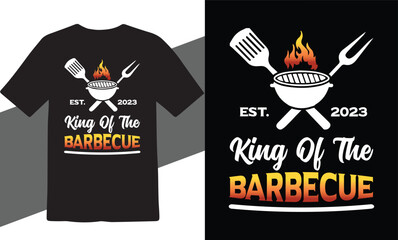 BBQ Vector T shirt Design free vector download