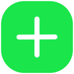 Icon Illustration Of Plus Symbol Illustration. addition Sign. flat  add