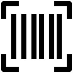 Barcode Icon. Scanning Illustration. Scanner Symbol.