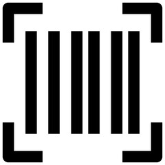 Barcode Icon. Scanning Illustration. Scanner Symbol.