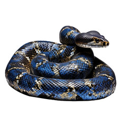 Obraz premium viper snake looking isolated on white