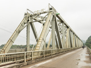 The Ham Rong Bridge in Thanh Hoa, Vietnam