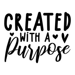 Created With a Purpose svg