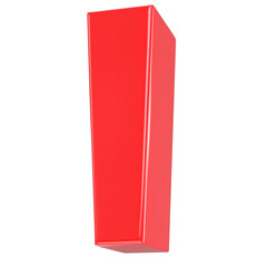 Font With Number 3D Render