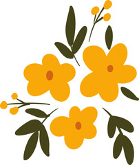 flower hand drawing illustration